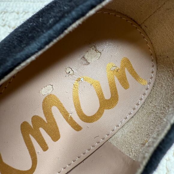 SAM EDELMAN Sonja Pointed Toe Ballet Flats Black Tortoiseshell Size 7 - Picture 9 of 12